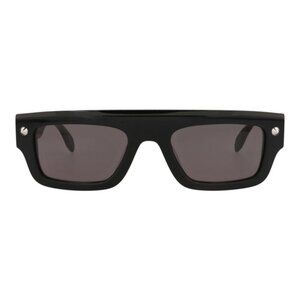 Alexander McQueen Unisex Square/Rectangle Black Black Grey Fashion Designer